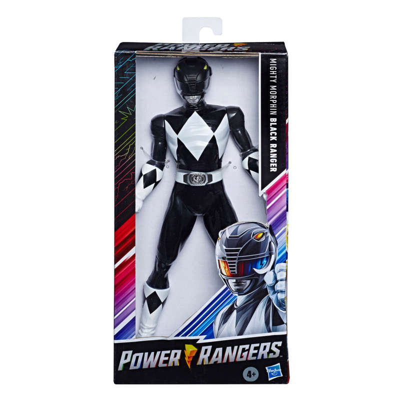 POWER RANGERS Mighty Morphin Black Ranger 9.5-inch Scale Action Figure