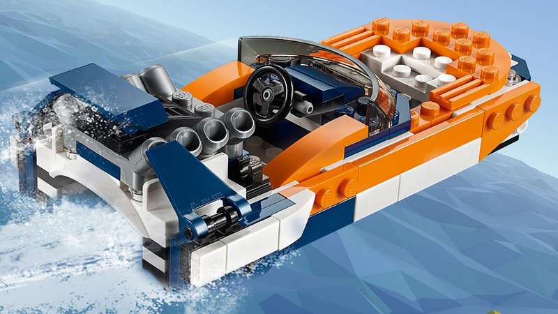 LEGO CREATOR 3-in-1 Sunset Track Racer 31089