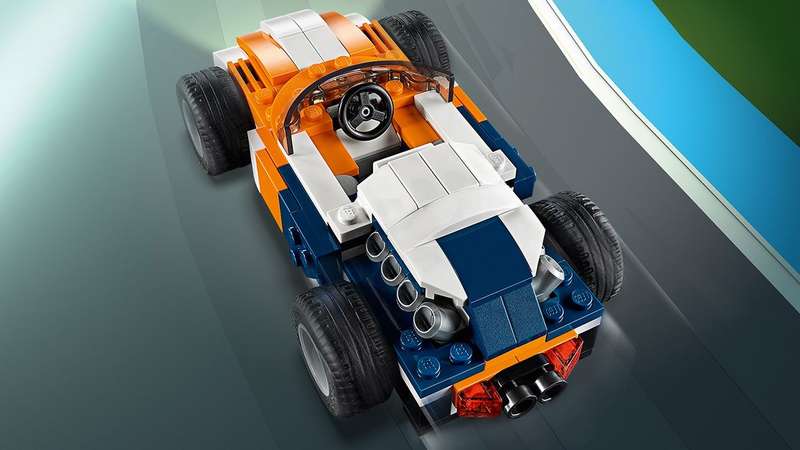 LEGO CREATOR 3-in-1 Sunset Track Racer 31089