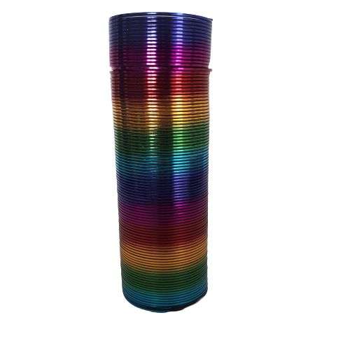 colourful slinky spring