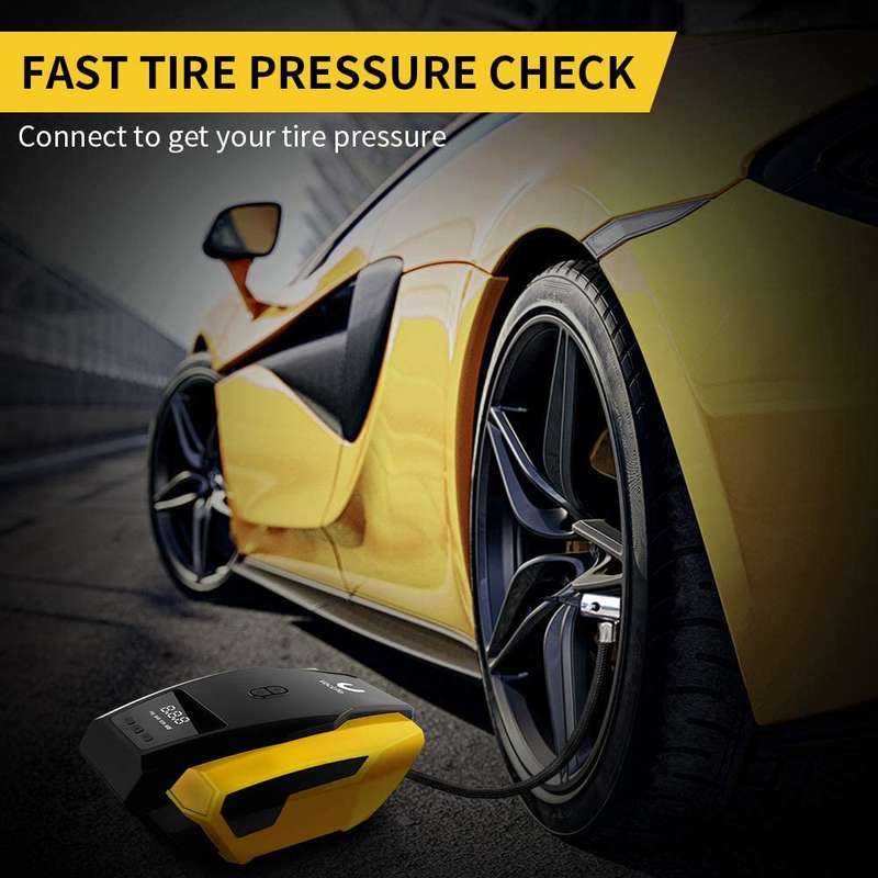 VacLife12V Digital Air Compressor and Tyre Inflator