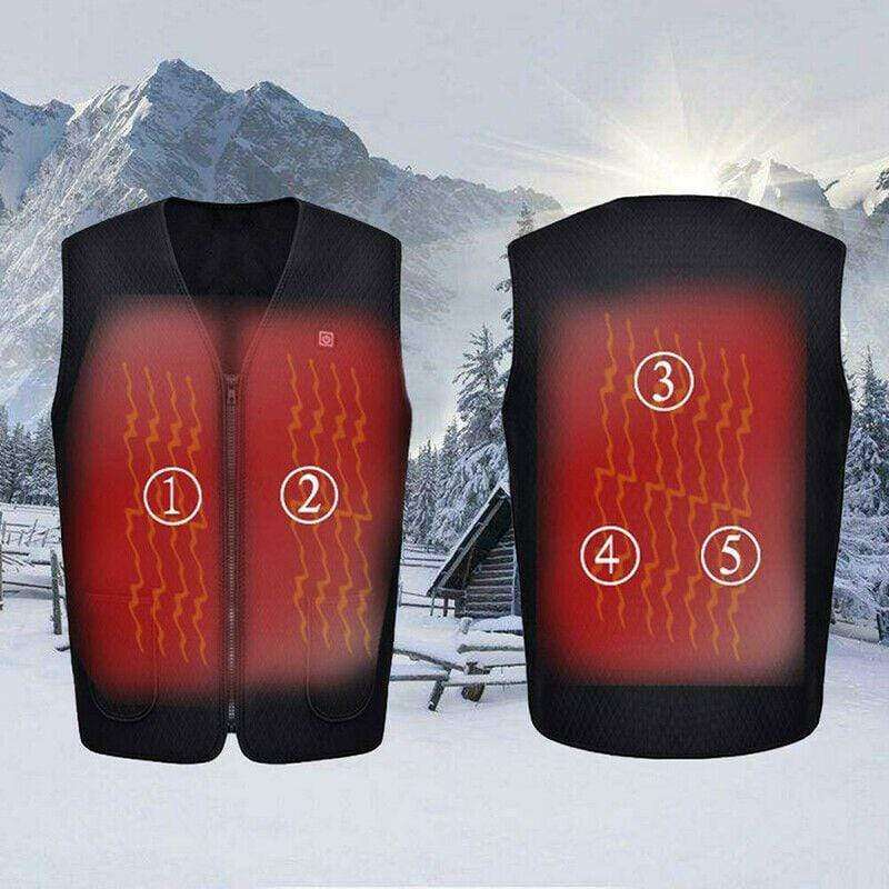 Electric USB Heated Vest Heating - Large