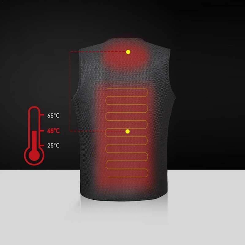 Electric USB Heated Vest Heating - Large