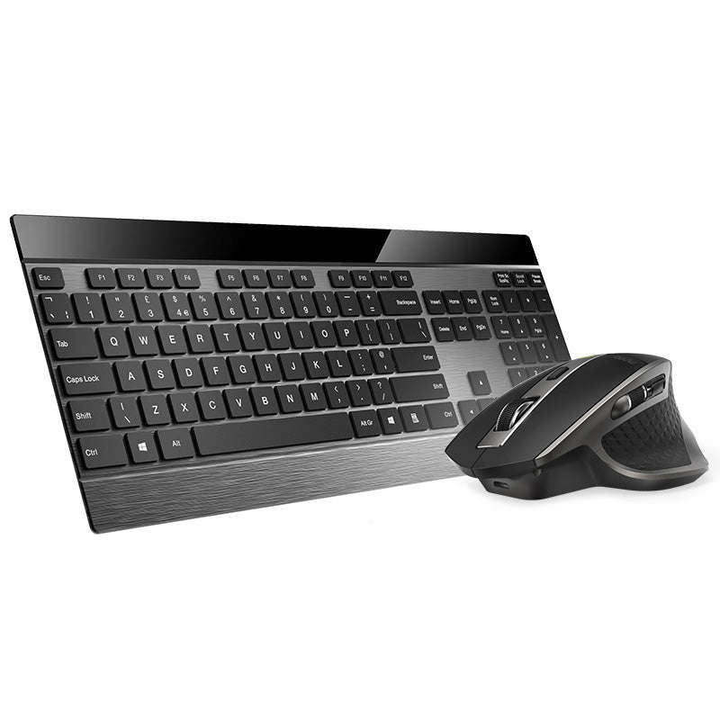 Rapoo MT980 Multi-mode Wireless Bluetooth Ultra Slim 4mm Keyboard and MT750 Rechargeable Mous
