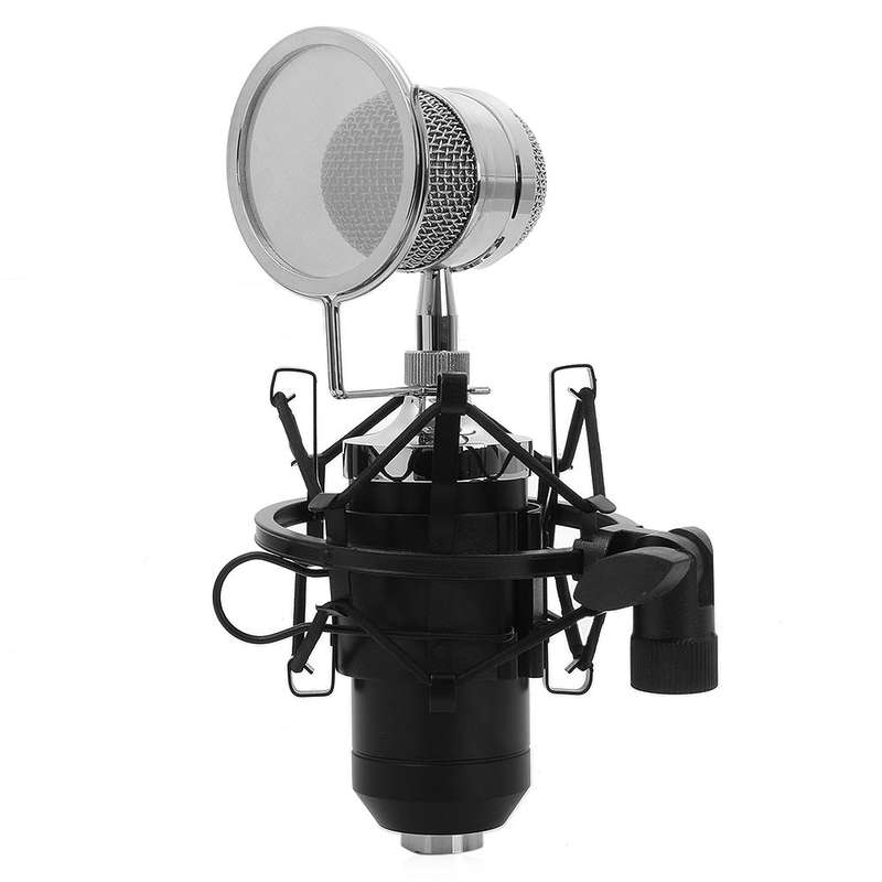 LEIHAO BM - 8000 Professional Sound Studio Recording Condenser Microphone
