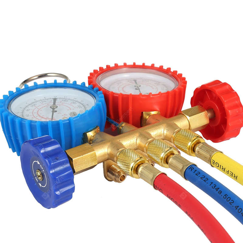 Refrigerant Manifold Gauge Tool