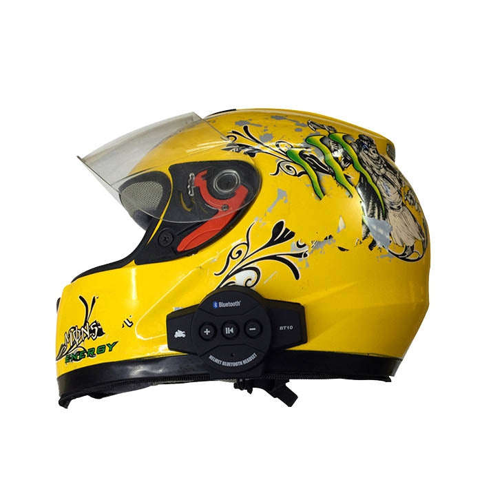 BT10 Motorcycle Helmet Bluetooth Headset Wireless Electric Car Charging Takeaway Helmet Heads