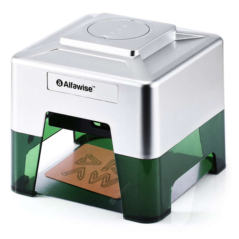 Alfawise C50 Mini Wireless Smart Laser Engraver Cutter APP Operation Freely DIY Various Mater