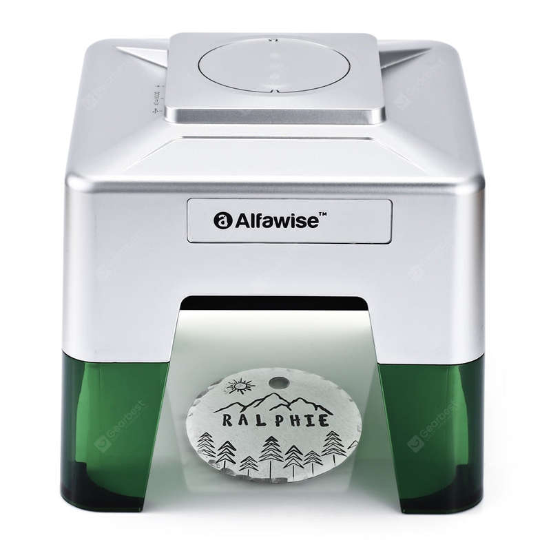 Alfawise C50 Mini Wireless Smart Laser Engraver Cutter APP Operation Freely DIY Various Mater
