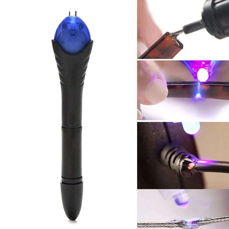 5 Second Fix Ontel Liquid-Plastic Welding Repair Tool UV Glue Liquid-Plastic Repair