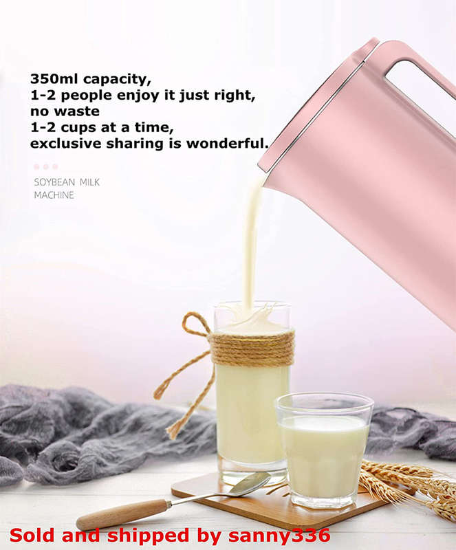 110V Multifunction Soymilk Maker Juicer Heatable Soymilk Mchine Stir Rice Paste Food Blender Juicer