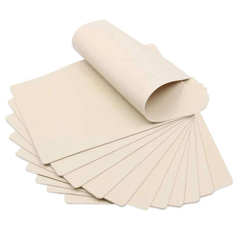 Blank Tattoo Skin Practice, CINRA Double Sides 12 Sheets 8x6` Tattoo Skins
