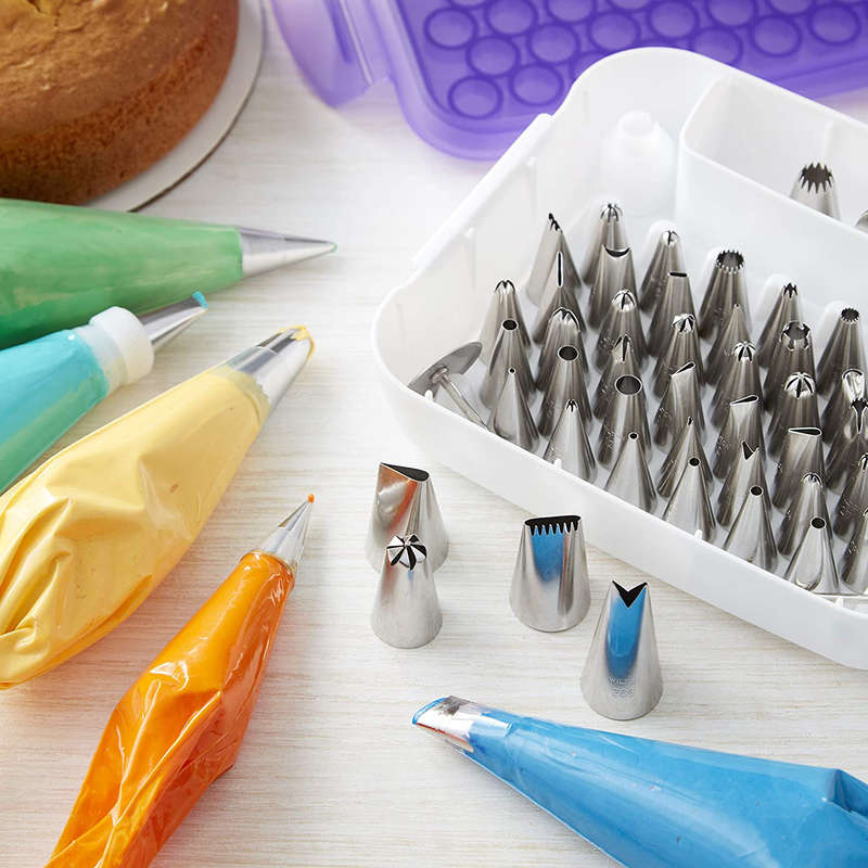 Wilton, 55-Piece Cake Supply Master Decorating Tip Set