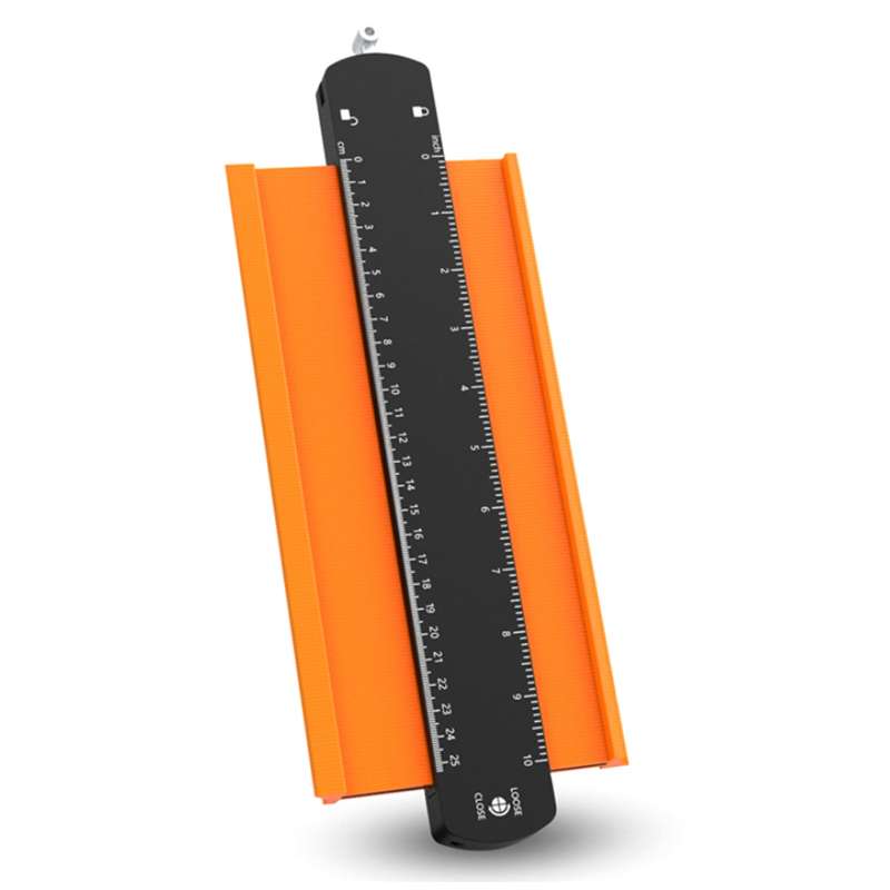 10 Inch Contour Gauge Profile Tool with Metal Lock  Shape Copy Replicator for Working