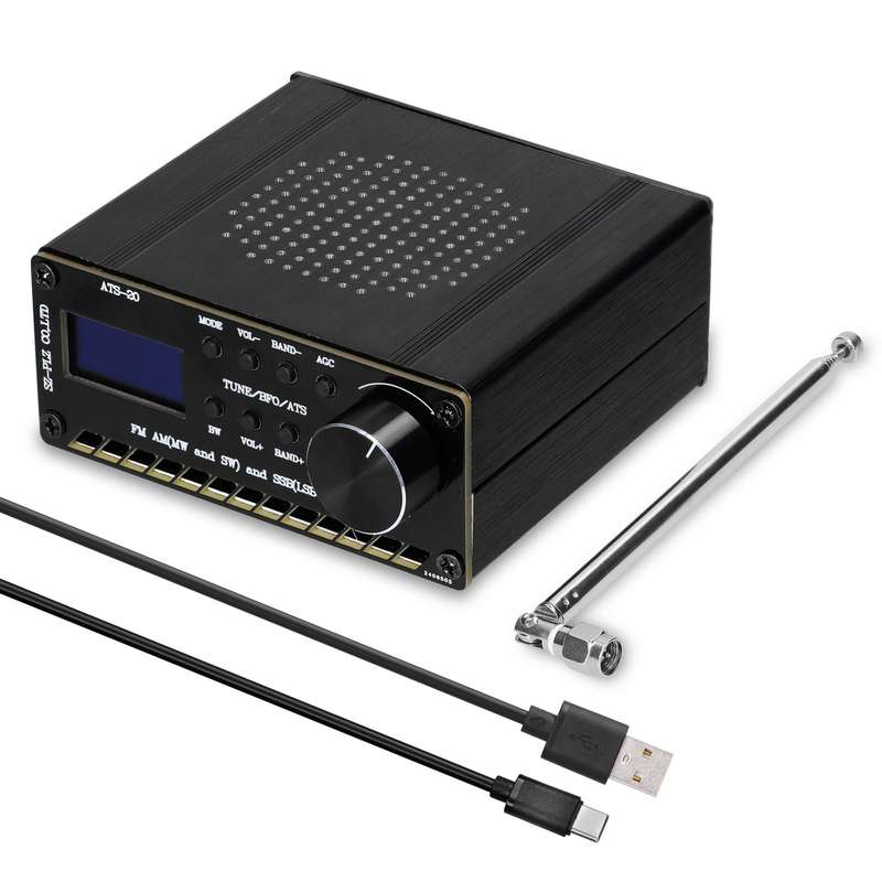 ATS-20 SI4735 Full-wave Band Radio Receiver FM AM (MW & SW) SSB (LSB & USB) Covering Commerci