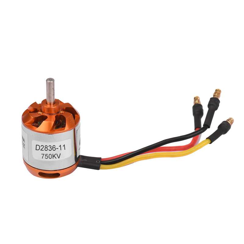 D2836-11 750KV Brushless Outrunner Motor High Performance for DIY Model Airplane RC Car Mini