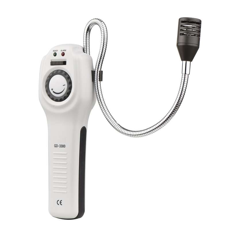 GD-3300 Propane Methane Natural Gas Leak Detector with 16-inch Gooseneck Combustible Gas Snif