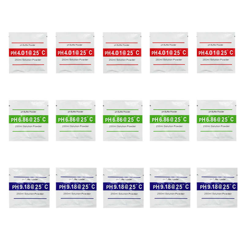 PH Meter Calibration Point 3 Type PH Buffer Powder Set Measure Calibration Solution Powder Fo