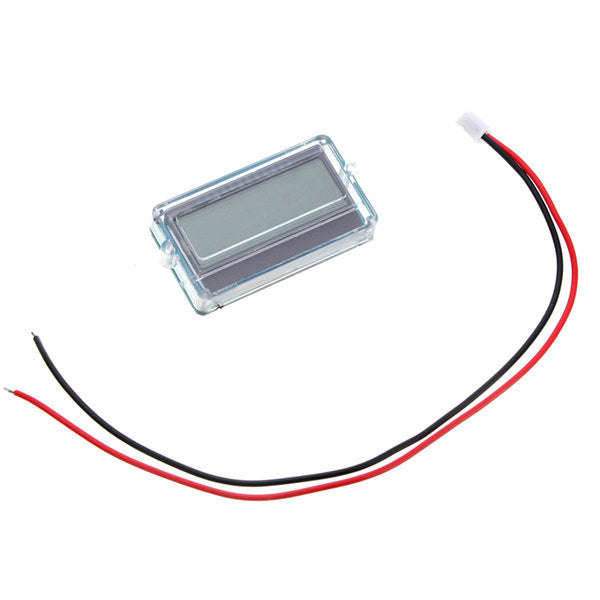 Excellway® Battery Capacity Tester with LCD Indicator for 12V 24V 30V Lead acid Lithium LiPo