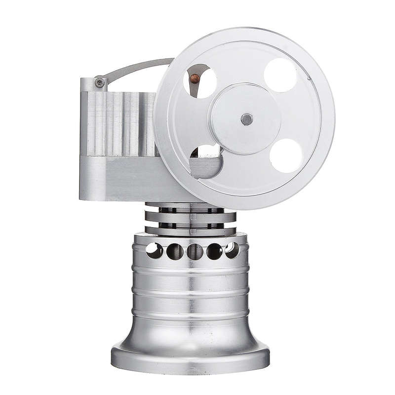 SaiDi Vertical Type Stirling Engine Full Metal Engine Model Gift Collection
