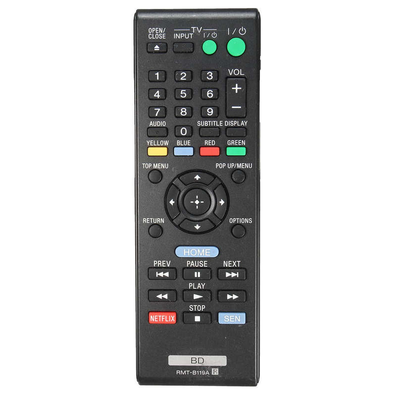 Sony Blue Ray Remote Control RMT-B119A fit for Sony BDP-BX59 BDP-S390 BDP-S590