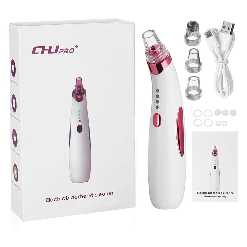 LuckyFine Electric Facial Skin Care Pore Blackhead Acne Remover Cleaner Vacuum Acne Cleanser