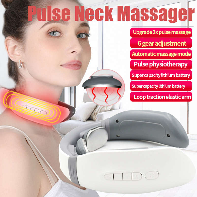Pain Stimulator Sand Acupuncture Cupping Electric Pulse Neck Electric Massager