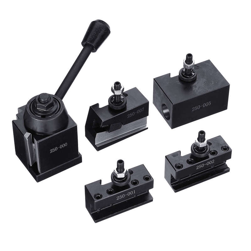 Machifit DMC-250-000 Cuniform GIB Type Quick Change Tools Kit Tool Post 250 001-010 Tool Holder for
