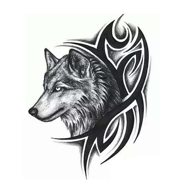 3 pcs Temporary Tattoos Tattoo Designs Tattoo Stickers Waterproof / 3D Body