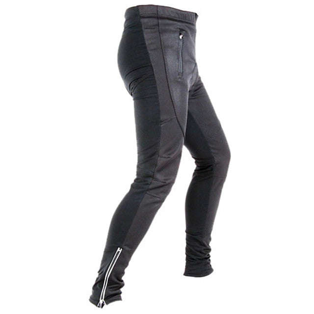 Jaggad Men's Cycling Pants Black Solid Color Bike Pants / Trousers Tights Pants