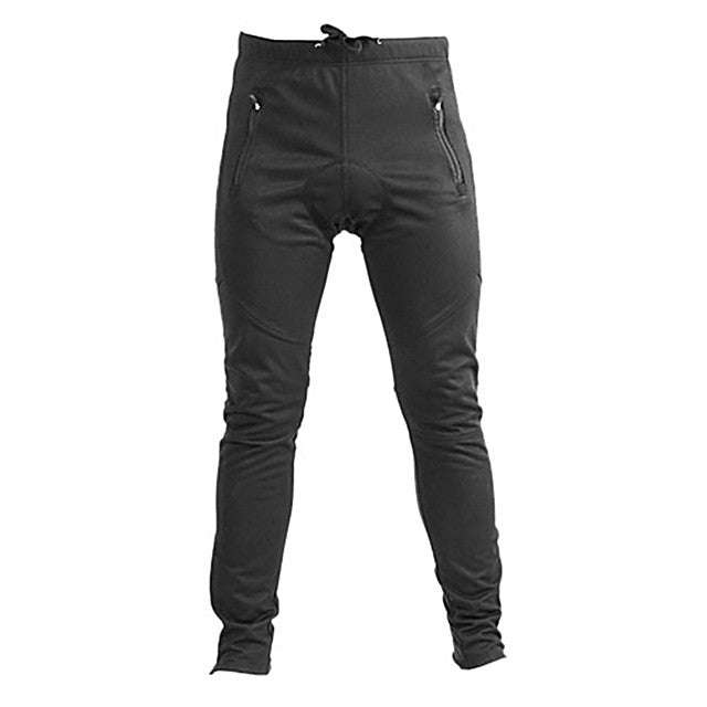 Jaggad Men's Cycling Pants Black Solid Color Bike Pants / Trousers Tights Pants