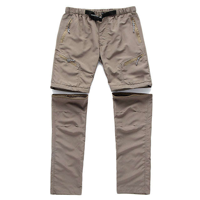 Men's Women's Hiking Pants Trousers Convertible Pants / Zip Off Pants