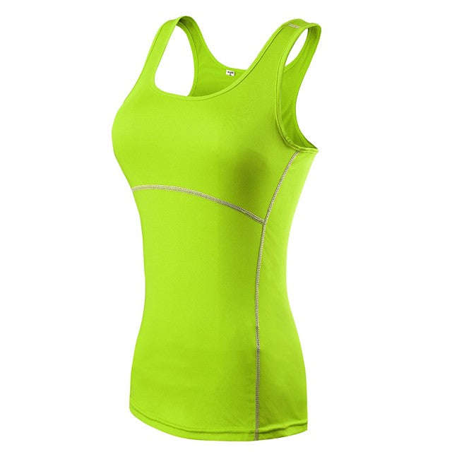 Women's Adults Sleeveless Running Base Layer Compression Tank Top