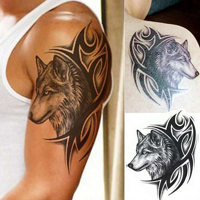 3 pcs Temporary Tattoos Tattoo Designs Tattoo Stickers Waterproof / 3D Body