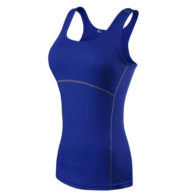 Women's Adults Sleeveless Running Base Layer Compression Tank Top