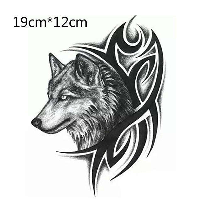 3 pcs Temporary Tattoos Tattoo Designs Tattoo Stickers Waterproof / 3D Body