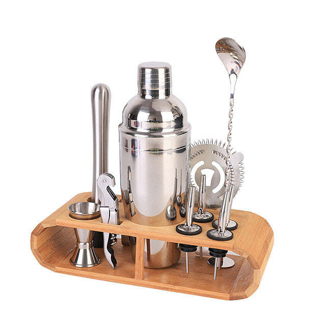 Insulated Cocktail Shaker Bartender Kit Cocktail Shaker Mixer Stainless Steel 350ml Bar Tool