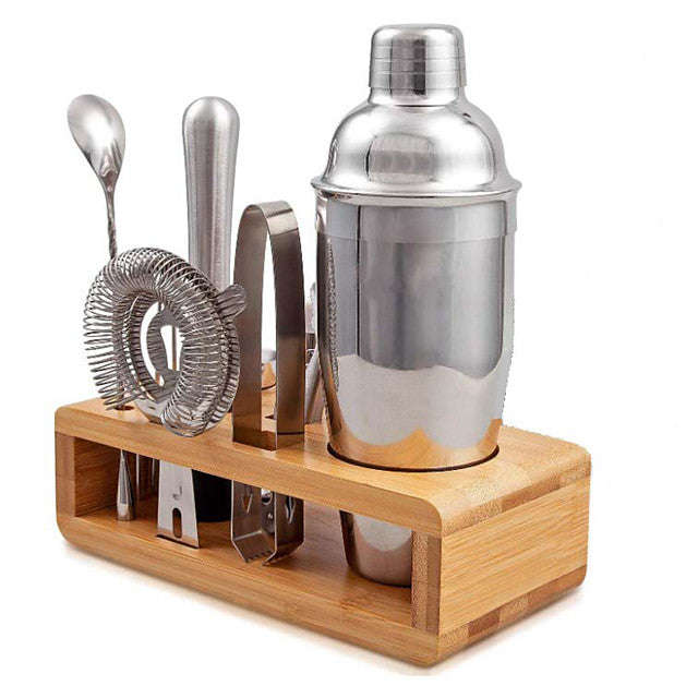 Insulated Cocktail Shaker Bartender Kit Cocktail Shaker Mixer Stainless Steel 350ml Bar Tool