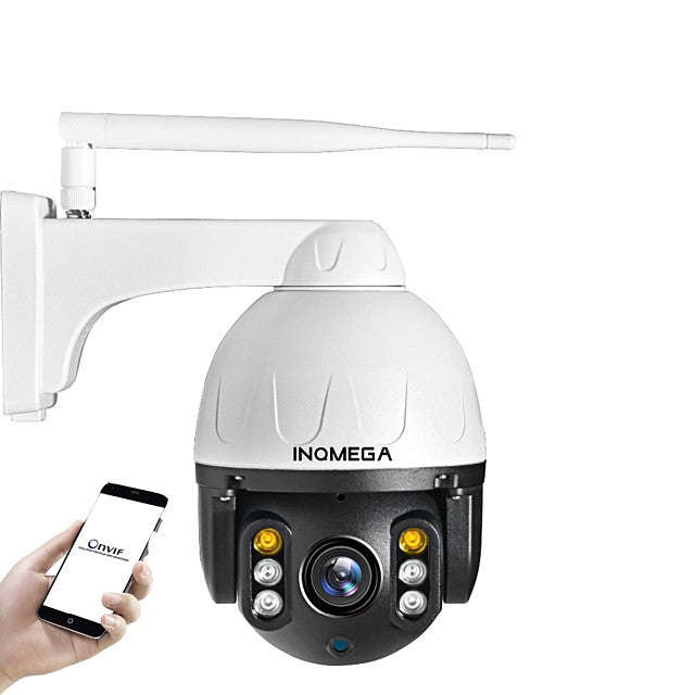 INQMEGA Cloud 1080P PTZ Full-color Night Vision IP Camera WIFI Auto Tracking 4X Digital Zoom