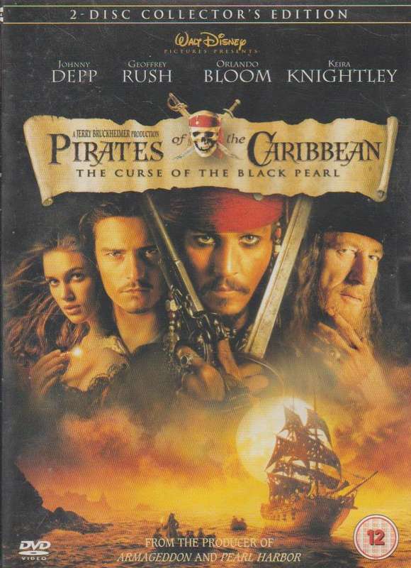 Pirates Of The Caribbean: The Curse Of The Black Pearl (DVD)