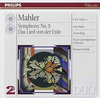 Janet Baker, James King (3), Concertgebouworkest, Bernard Haitink, Gustav Mahler - Symphony No. 9...