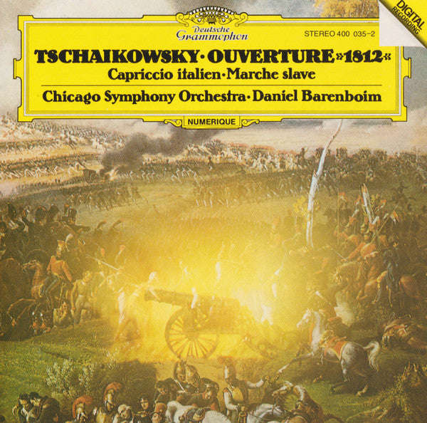 Tschaikowsky - Chicago Symphony Orchestra, Daniel Barenboim - Ouverture >>1812<< / Capriccio Ital...