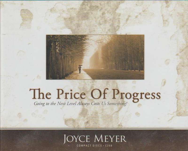 The Price Of Progress - Joyce Meyer (Audiobook - CD)