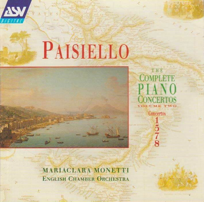 Paisiello, Giovanni (1740-1816) - Concertos pour piano ndeg 1, 5, 7 & 8 - Mariaclara Monetti (pia...