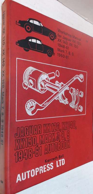 Jaguar 1948-61 workshop manual Kenneth Ball Autopress