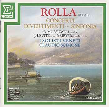 Rolla - Concerti Divertimenti ~ Sinfonnia