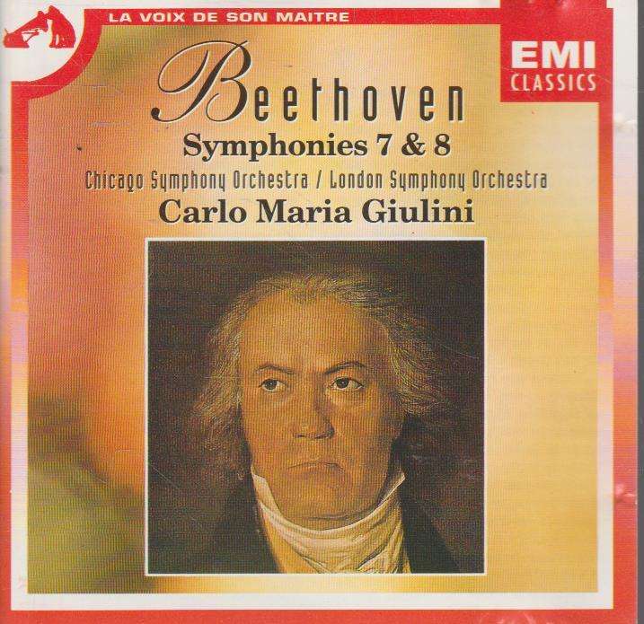 Beethoven, Chicago Symphony Chorus, London Symphony Orchestra, Carlo Maria Giulini - Symphonies 7...