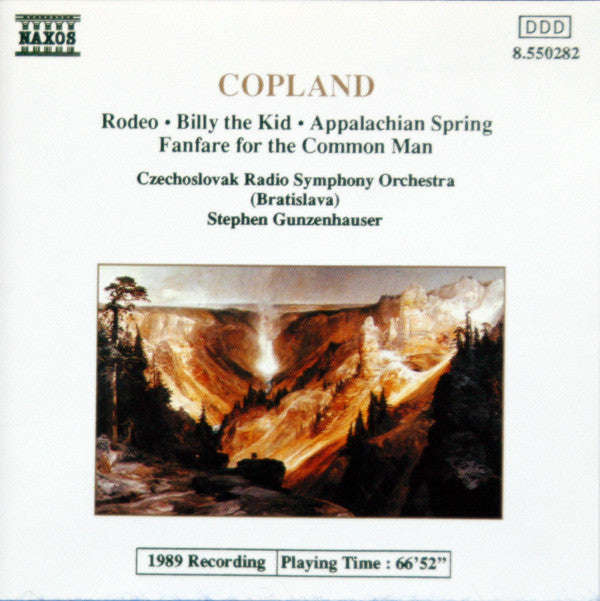Copland, Czechoslovak Radio Symphony Orchestra, Gunzenhauser - Rodeo, Billy The Kid, Appalachian ...