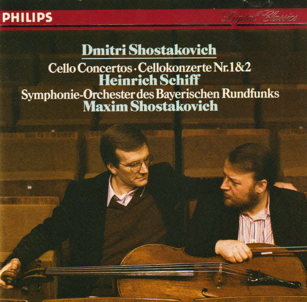 Dmitri Shostakovich, Heinrich Schiff, Symphonie-Orchester Des Bayerischen Rundfunks, Maxim Shosta...