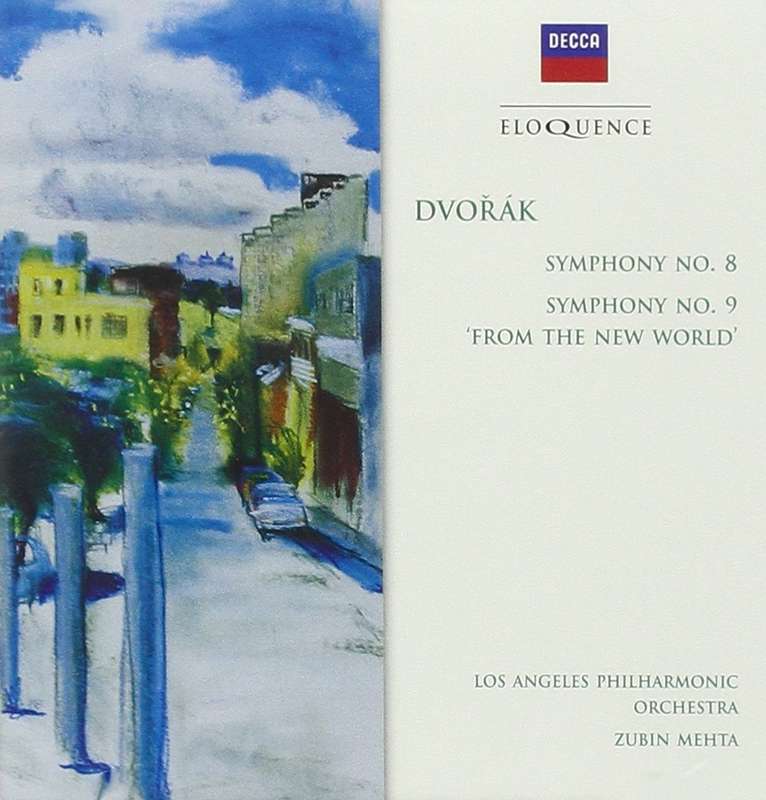 Dvorak; Los Angeles Philharmonic Orchestra, Zubin Mehta - Symphony no. 8 / Symphony no. 9 "From t...